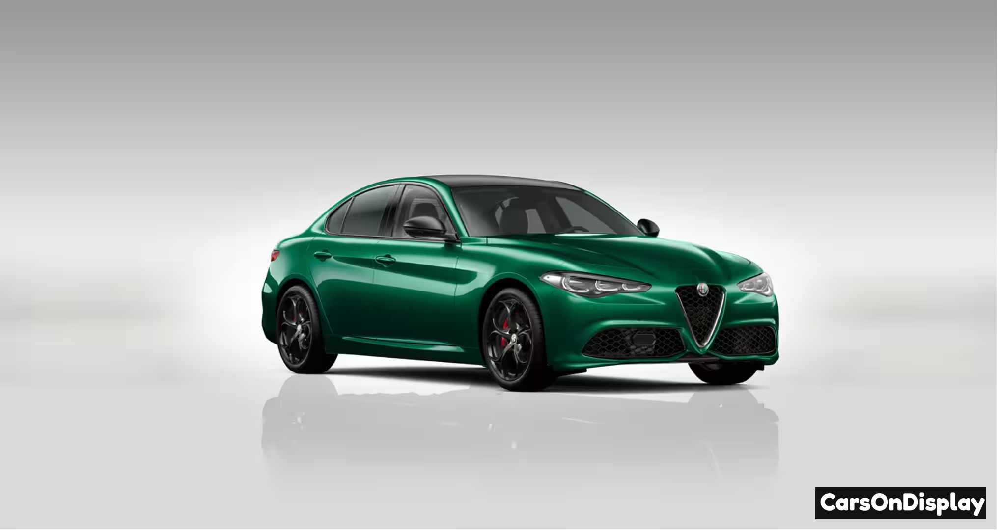 Alfa Romeo Giulia 2025 - Montreal Green Black Roof (Only in Tributo Italiano Variant)