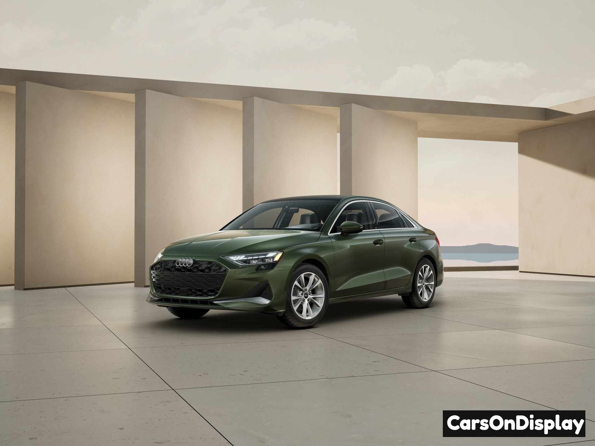 Audi A3 2025 - District Green metallic