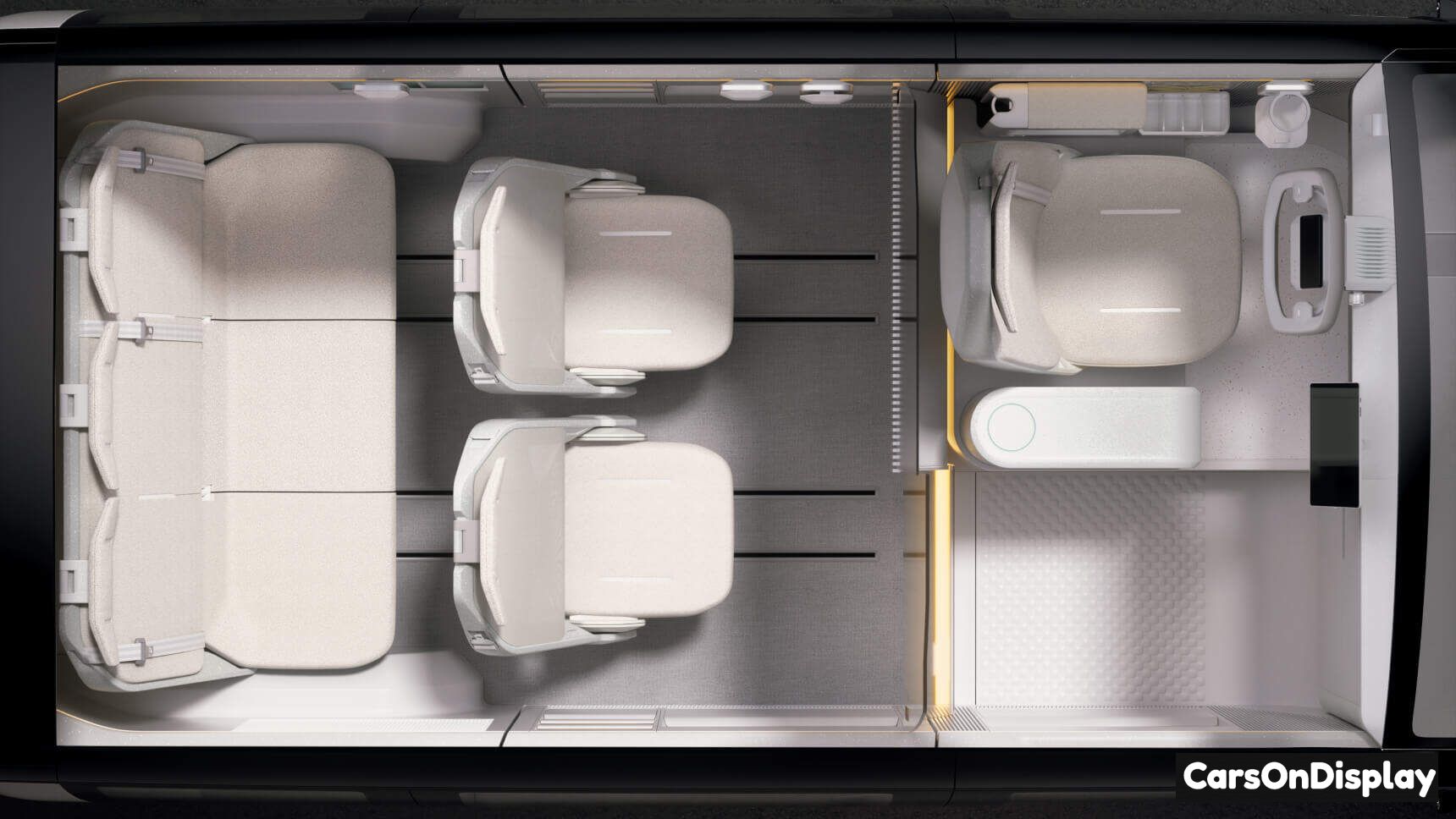 Kia PV5 Passenger - 6 seater (1-2-3) layout