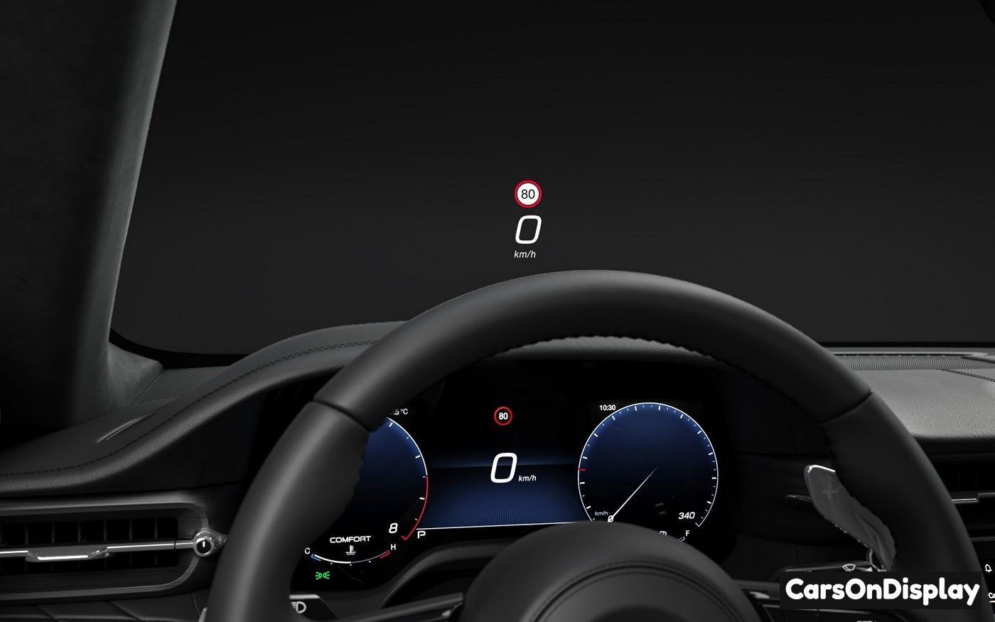 Maserati GranTurismo Folgore 2025 - Head Up Display