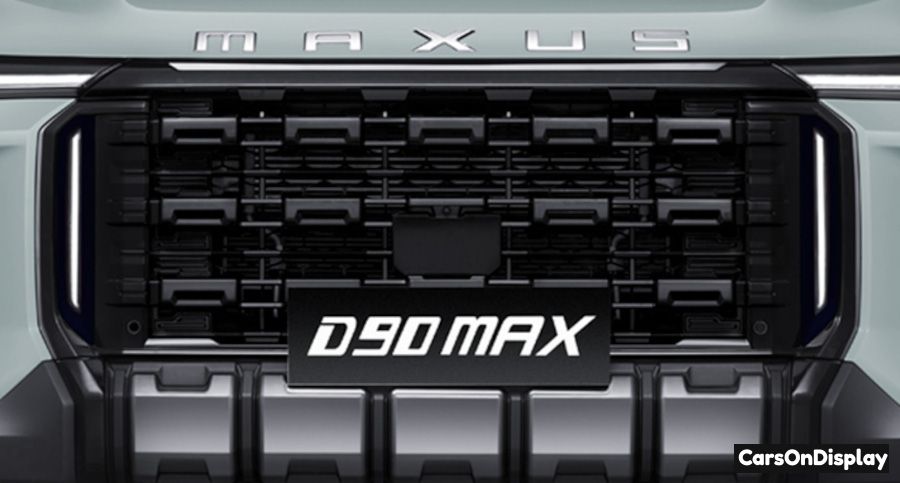 Maxus D90 Max 2024 - Front grille with a cross-bar design