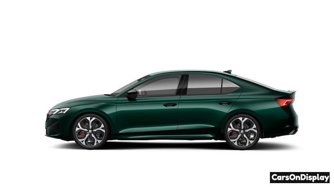 Skoda Octavia Hatch vRS Petrol 2024 - Royal Green Metallic