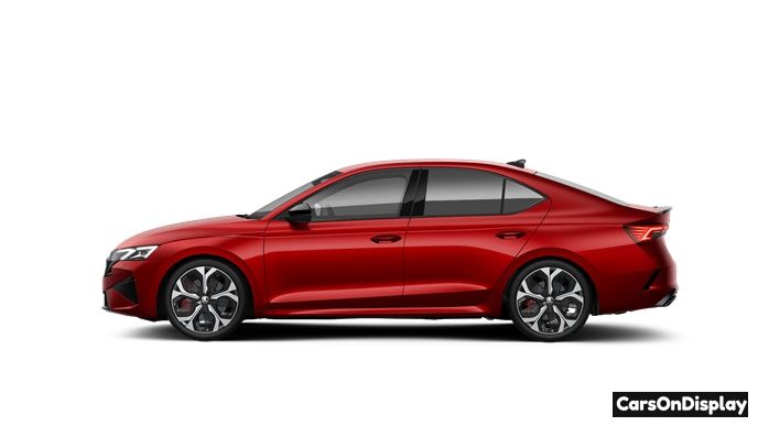 Skoda Octavia Hatch vRS Petrol 2024 - Velvet Red Metallic