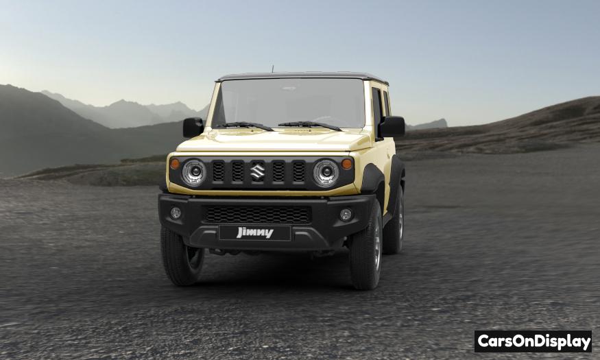 Suzuki Jimny 2024 - Chiffon Ivory Metallic (Bluish Black Pearl 3)