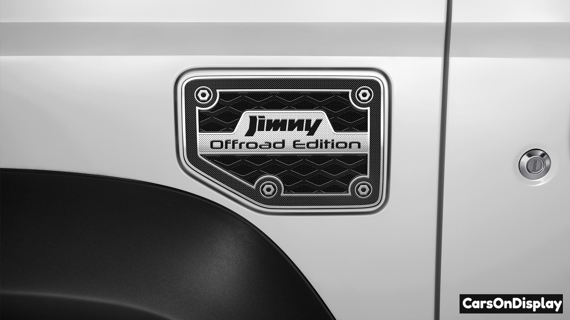 Suzuki Jimny Offroad Edition AT - Fuel lid cover sticker