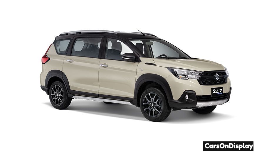 Suzuki XL7 GLX AT Hybrid 2024 - Savanna Ivory Metallic / Cool Black Pearl Metallic