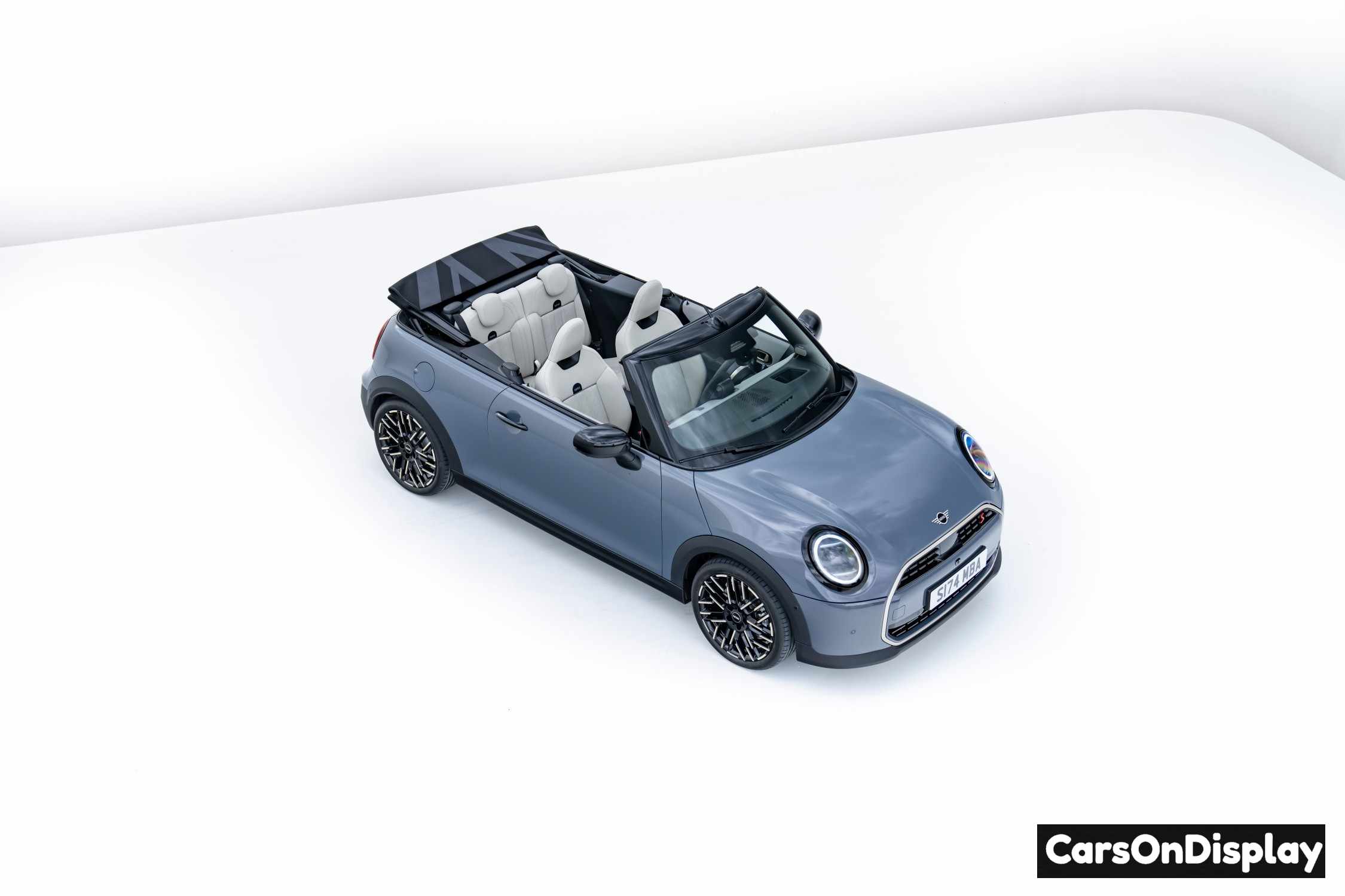 2025 Mini Cooper Convertible Top View