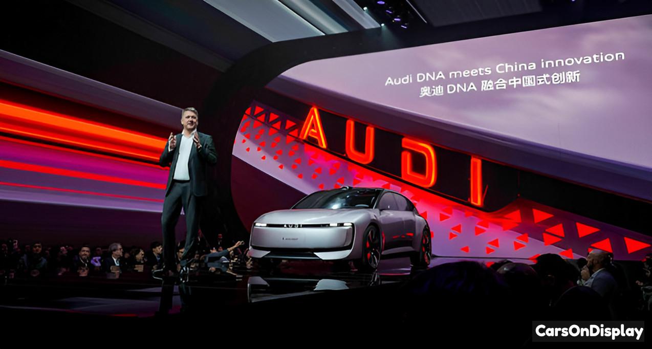 Audi Unveils Audi E Concept In Shanghai