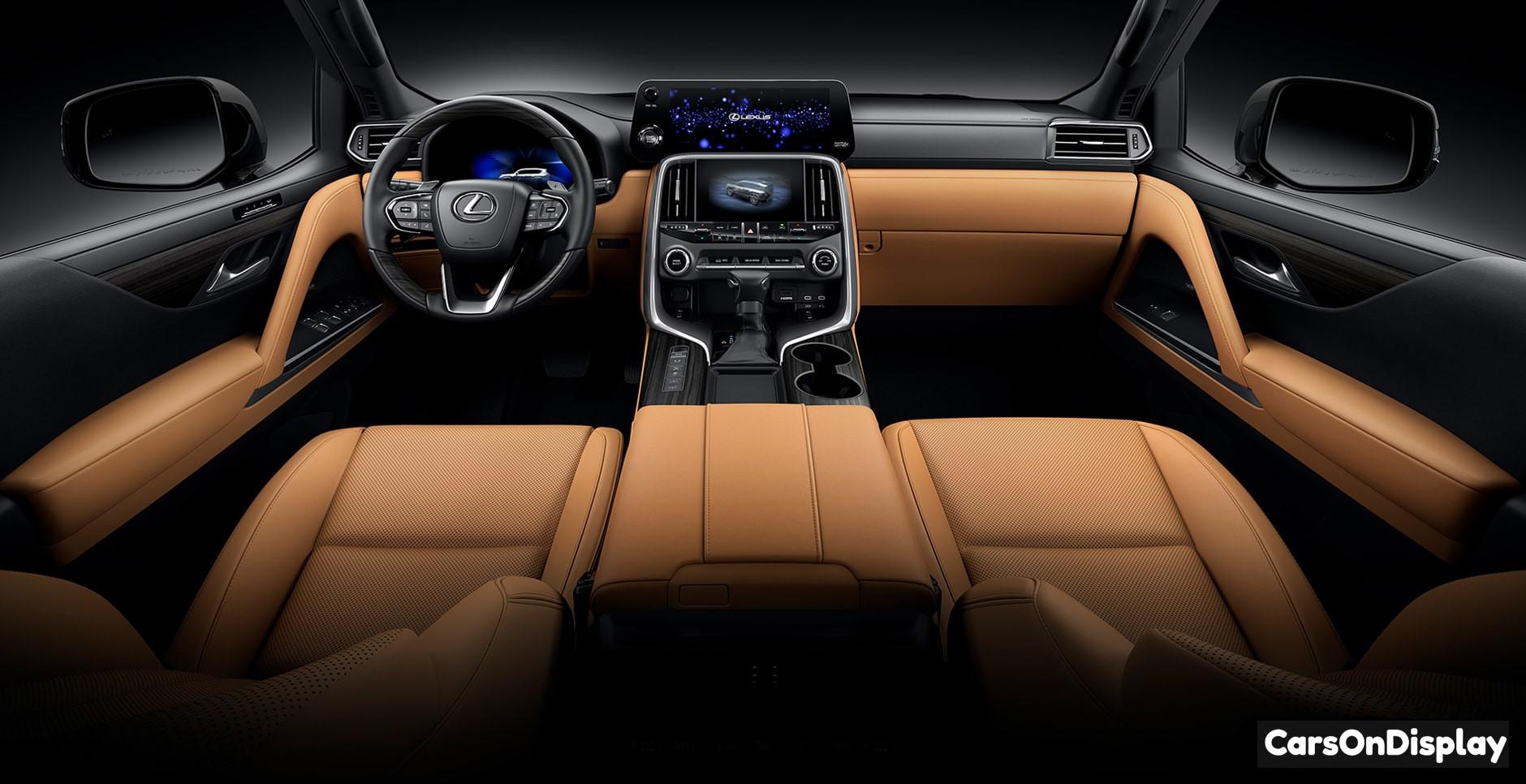 Lexus Lx 700h Interior View