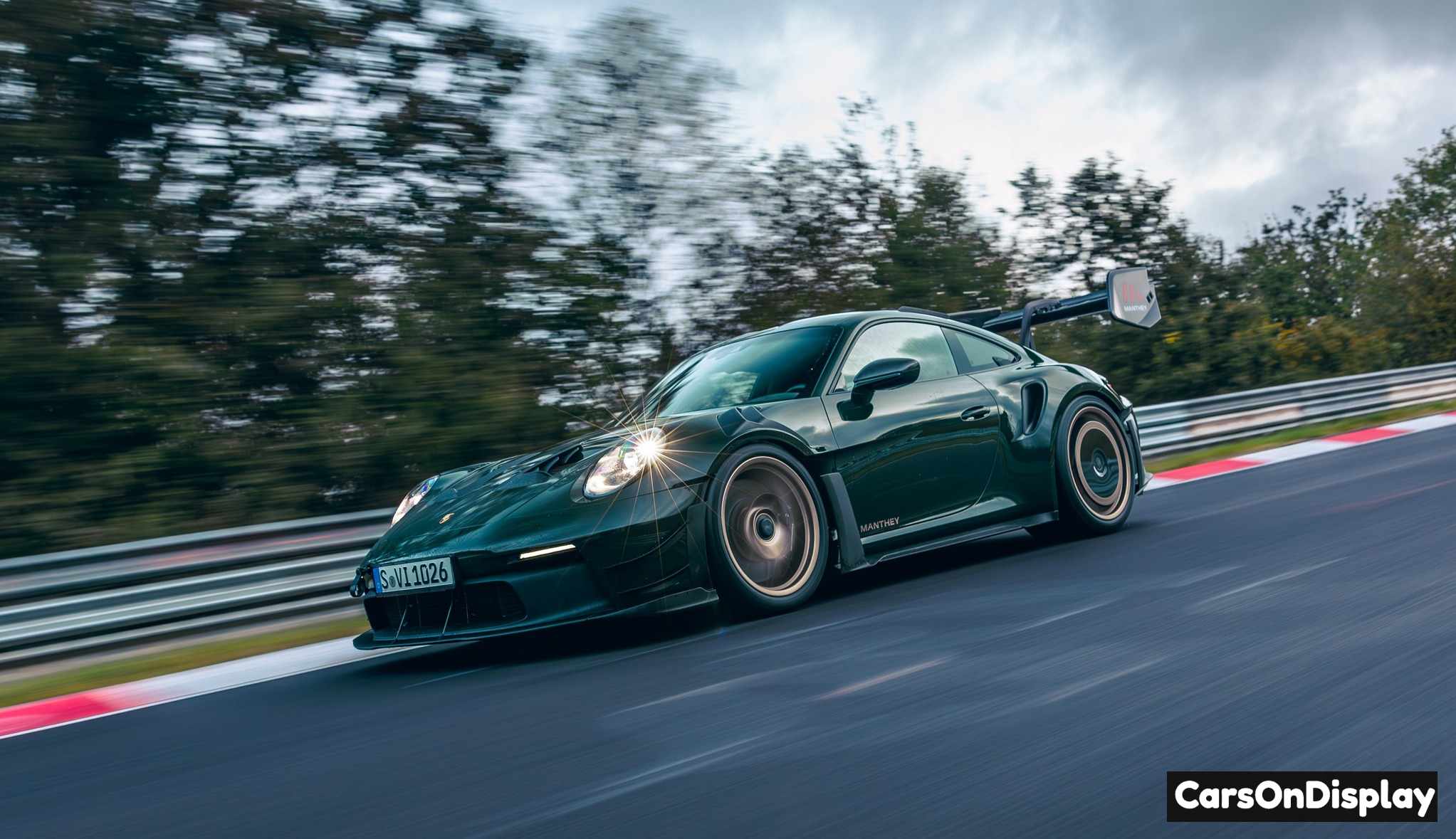 Porsche 911 Gt3 Rs Enhanced With Manthey Racing Kit